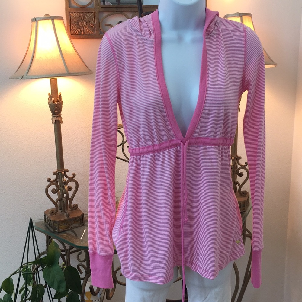 Pink by Victoria Secrets Sweater with hoodie